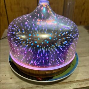 LED Aromatherapy Diffuser with Starburst Light Effect
